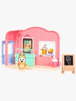 Legetøjsfigurer-Bluey Legesæt Iskiosk med Figur