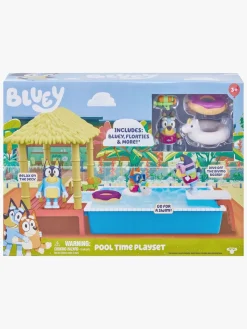 Legetøjsfigurer-Bluey Legesæt Pool med Figur