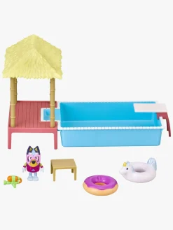 Legetøjsfigurer-Bluey Legesæt Pool med Figur