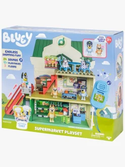 Legetøjsfigurer-Bluey Legesæt Supermarked