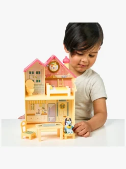Legetøjsfigurer-Bluey Mini Home Legesæt med Figur