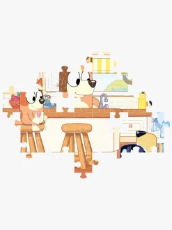 Spil & Puslespil-Bluey Puslespil 104 Brikker