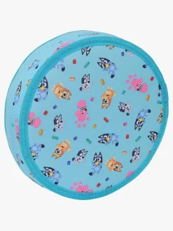 Kreativt Legetøj-Bluey Rund Penalhus, Lyseblå