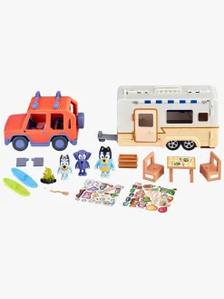 Legetøjsfigurer-Bluey S5, 4WD & CMPVAN Legesæt