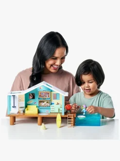 Legetøjsfigurer-Bluey Strandhytte med Figur