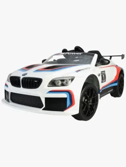 Elbiler & -Køretøjer-BMW M6GT3 Elbil, Hvid