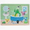 Spil & Puslespil-Bolibompa Rammepuslespil Dragen På Badeværelset 24 Brikker