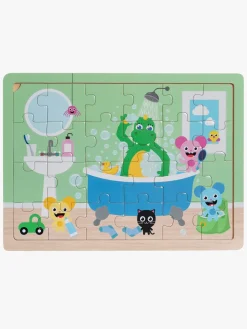 Spil & Puslespil-Bolibompa Rammepuslespil Dragen På Badeværelset 24 Brikker
