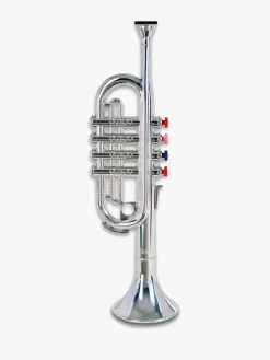 Musikinstrumenter-Bontempi Sølvfarvet Trompet