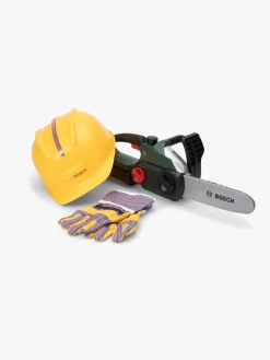 Rolleleg-Bosch Motorsav m. Hjelm & Handsker