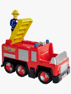 Legetøjsbiler & -Fartøjer-BrandmanSam2 Brandbil Jupiter & Figur Brandmand Sam