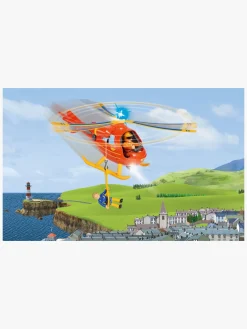 Legetøjsbiler & -Fartøjer-BrandmanSam2 Brandmand Sam Helikopter med Figur Wallaby