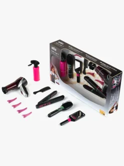 Rolleleg-Braun Hårstylingssæt Stor