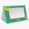 Babylegetøj-BrightStarts Safari Mirror Aktivitetslegetøj, Grønt/Mønstret