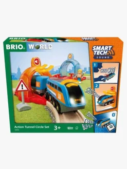 Togbaner & Legeborde-Brio 33974 Action Tunnel Circle Set (Smart Tech Sound)