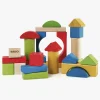 Trælegetøj|Babylegetøj-Brio 30114 Byggeklodser Farvede 25 stk