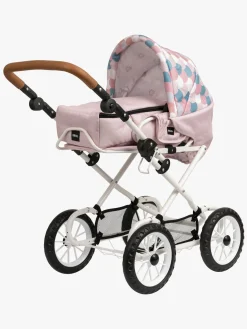 Dukker & Bamser-Brio 24891375 Dukkevogn Kombi, Lyserød