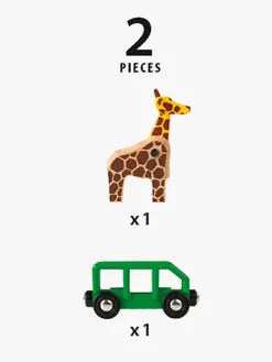 Togbaner & Legeborde-Brio 33724 Giraf og Vogn