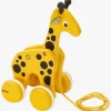Trælegetøj|Babylegetøj-Brio 30200 Giraf Pull-Along