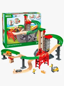 Togbaner & Legeborde-Brio 33887 Togbane Løft & læs med lagerbygning