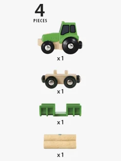 Togbaner & Legeborde-Brio 33799 Traktor m/vogn og tømmer