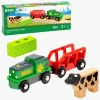 Togbaner & Legeborde-Brio 36018 World Farm Batteri Traktor
