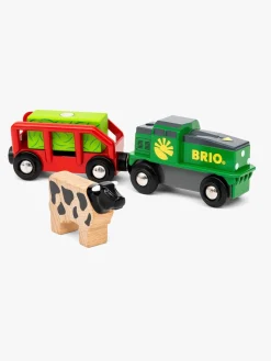 Togbaner & Legeborde-Brio 36018 World Farm Batteri Traktor