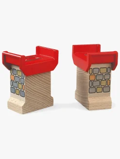 Togbaner & Legeborde-Brio World 33254 Bropiller, Røde