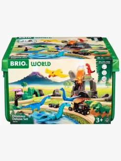 Togbaner & Legeborde-Brio World 36104 Deluxe-sæt med Dinosaurer