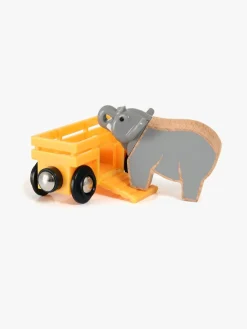 Togbaner & Legeborde-Brio World 33969 Elefant Og Vogn