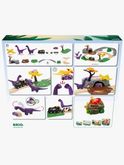 Togbaner & Legeborde-Brio World 36094 Eventyrssæt med Dinosaurer