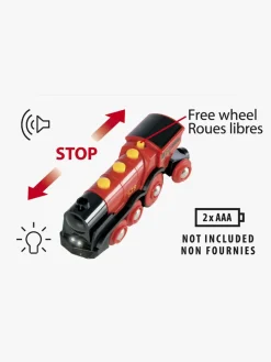 Togbaner & Legeborde-Brio World 33592 Flot Rødt Lokomotiv B/O