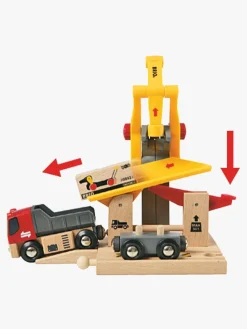 Togbaner & Legeborde-Brio World 33097 Fragt- og Jernbanesæt Deluxe