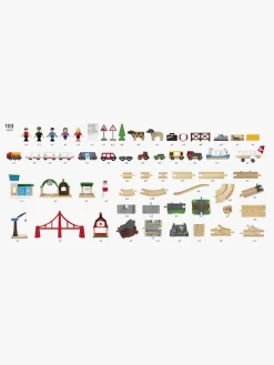 Togbaner & Legeborde-Brio World 33766 Luksus Togsæt