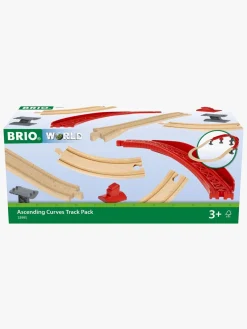 Togbaner & Legeborde-Brio World 33995 Pakke med hævede, buede skinner