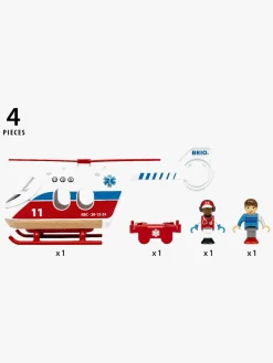 Legetøjsbiler & -Fartøjer-Brio World 36022 Redningshelikopter