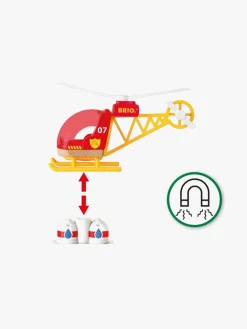 Legetøjsbiler & -Fartøjer-Brio World 33797 Redningshelikopter