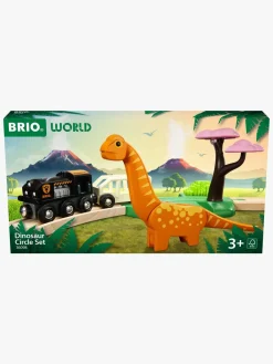 Togbaner & Legeborde-Brio World 36098 Rundt Togsæt med Dinosaur