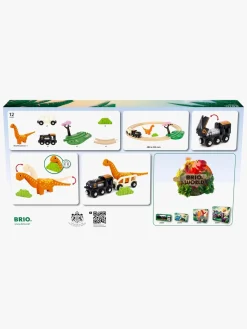 Togbaner & Legeborde-Brio World 36098 Rundt Togsæt med Dinosaur