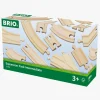 Togbaner & Legeborde-Brio World 33402 Skinnesæt 16 Dele