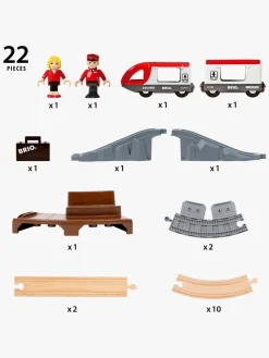 Togbaner & Legeborde-Brio World 36079 Startsæt Med Passagertog