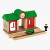 Togbaner & Legeborde-Brio World 33578 Togstation Med Optagefunktion