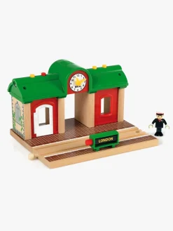 Togbaner & Legeborde-Brio World 33578 Togstation Med Optagefunktion
