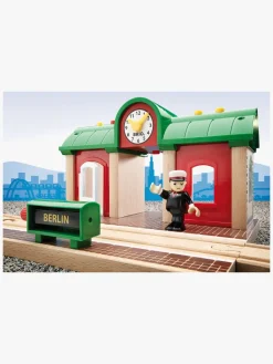 Togbaner & Legeborde-Brio World 33578 Togstation Med Optagefunktion