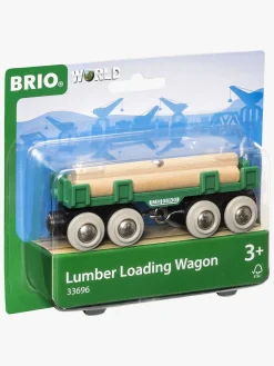 Togbaner & Legeborde-Brio World 33696 Togvogn Med Tømmer