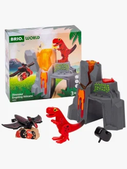 Togbaner & Legeborde-Brio World 36092 Vulkanudbrud med Dinosaur