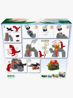 Togbaner & Legeborde-Brio World 36092 Vulkanudbrud med Dinosaur