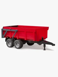 Legetøjsbiler & -Fartøjer-Bruder Fliegl Tippeanhænger, Rød