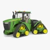 Legetøjsbiler & -Fartøjer-Bruder John Deere 9620 RX m. Larvefødder