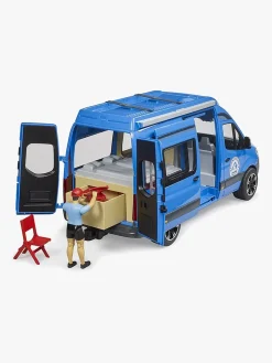 Legetøjsbiler & -Fartøjer-Bruder MB Sprinter Autocamper med Tilbehør